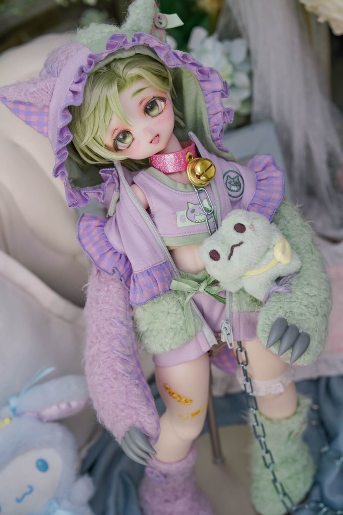 MDD&DDP&KUMAKO ー 【 モフぬいパーカー】フルセット