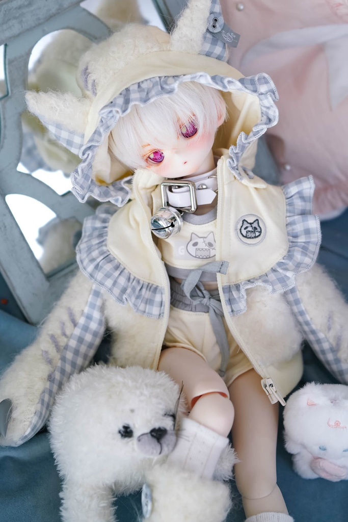 MDD&DDP&KUMAKO ー 【 モフぬいパーカー】フルセット