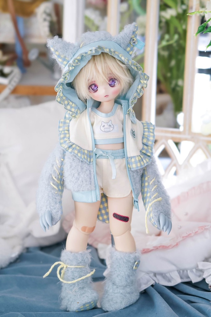 MDD&DDP&KUMAKO ー 【 モフぬいパーカー】フルセット
