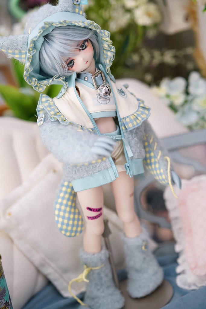 MDD&DDP&KUMAKO ー 【 モフぬいパーカー】フルセット
