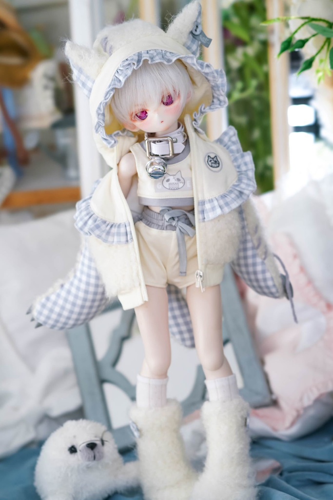 MDD&DDP&KUMAKO ー 【 モフぬいパーカー】フルセット