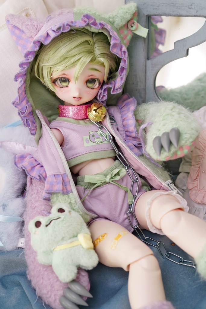 MDD&DDP&KUMAKO ー 【 モフぬいパーカー】コート