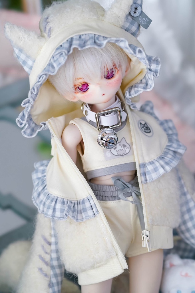 MDD&DDP&KUMAKO ー 【 モフぬいパーカー】コート