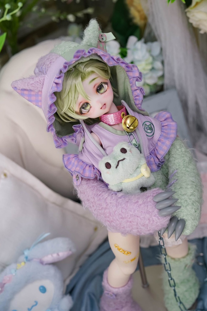 MDD&DDP&KUMAKO ー 【 モフぬいパーカー】コート