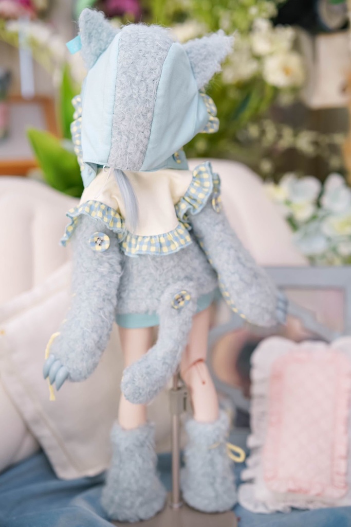 MDD&DDP&KUMAKO ー 【 モフぬいパーカー】コート