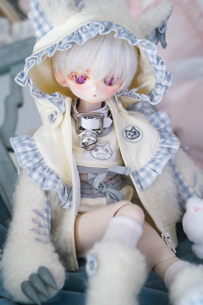 MDD&DDP&KUMAKO ー 【 モフぬいパーカー】コート