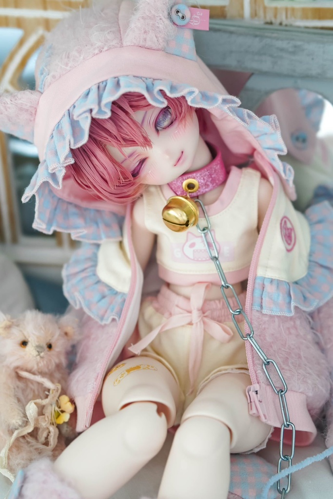 MDD&DDP&KUMAKO ー 【 モフぬいパーカー】コート