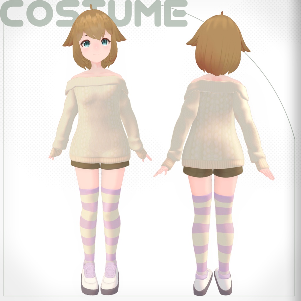 オリジナル3Dモデル【カミルレ-Kamille】