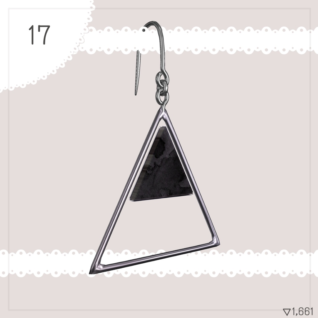 【3Dモデル】PB対応/ピアス20個セット