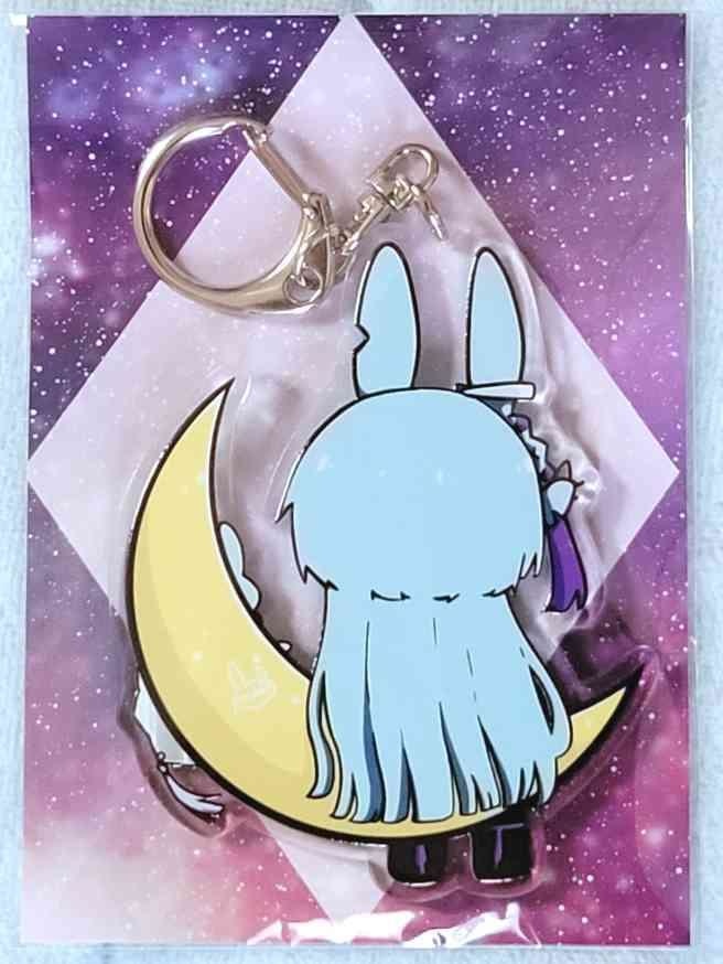 【自作】イラストは華鏡よさりの手描き!両面アクリルキーホルダー【華鏡よさり】
