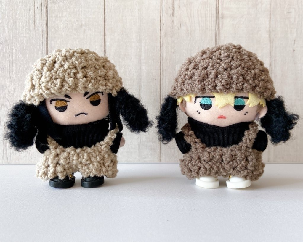 ひつじセット🐑10cmぬい
