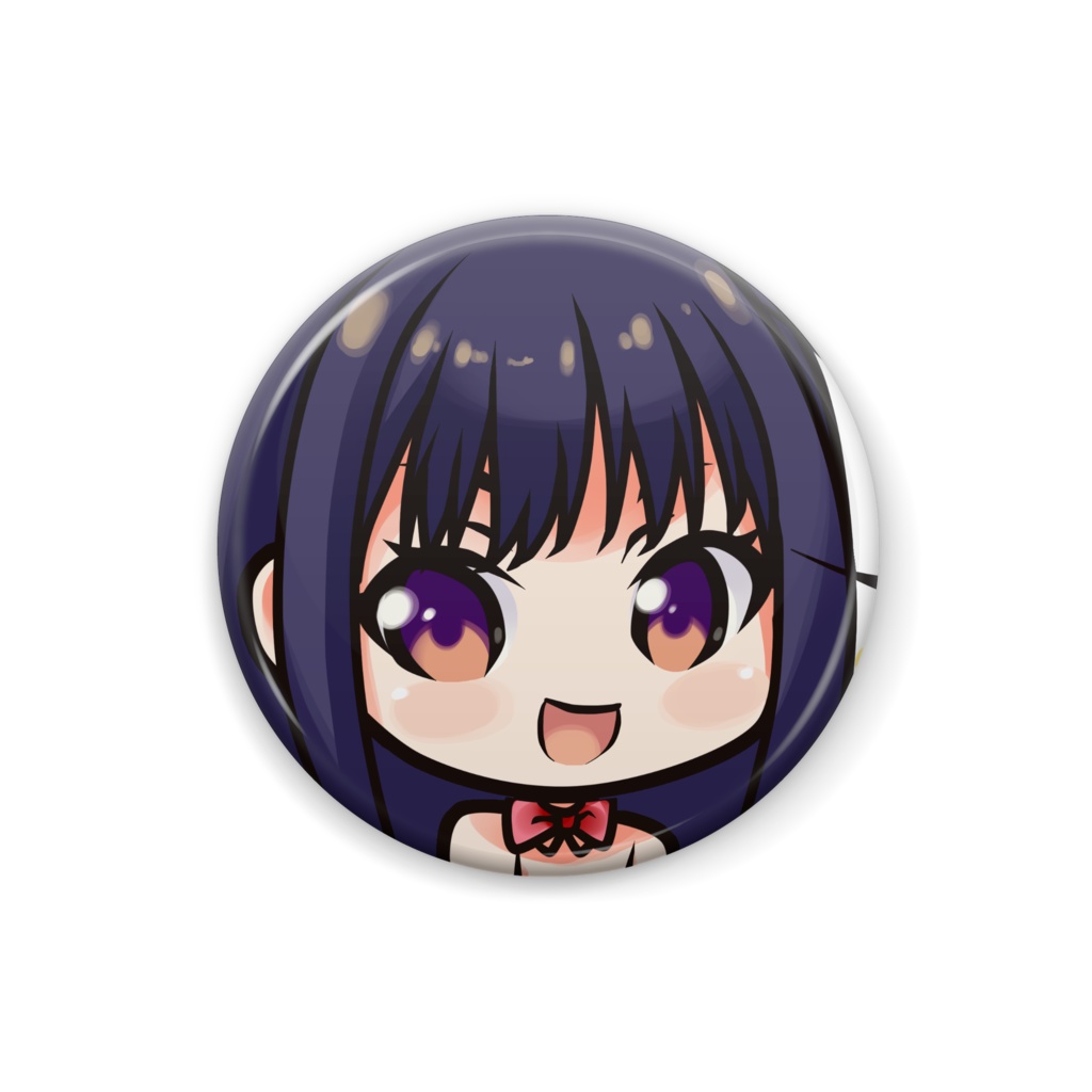 SDうさぎ姉さん「へへ缶バッヂ」