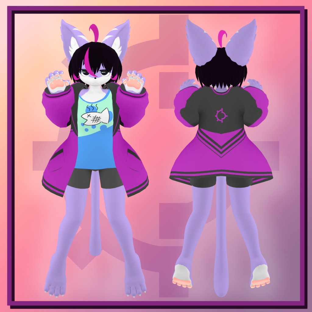 【オリジナル3Dモデル】 ダウナン