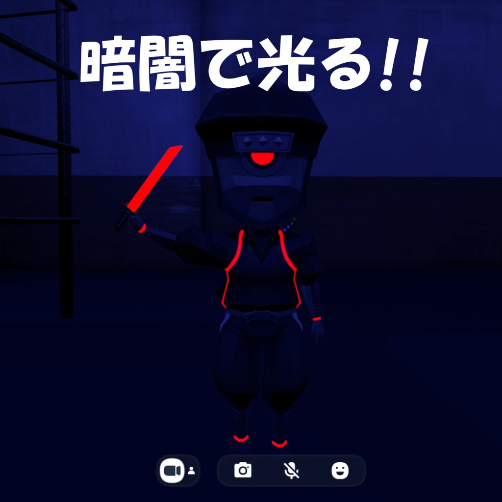 CryptNinja 二次創作3Dアバター【ちびだん】