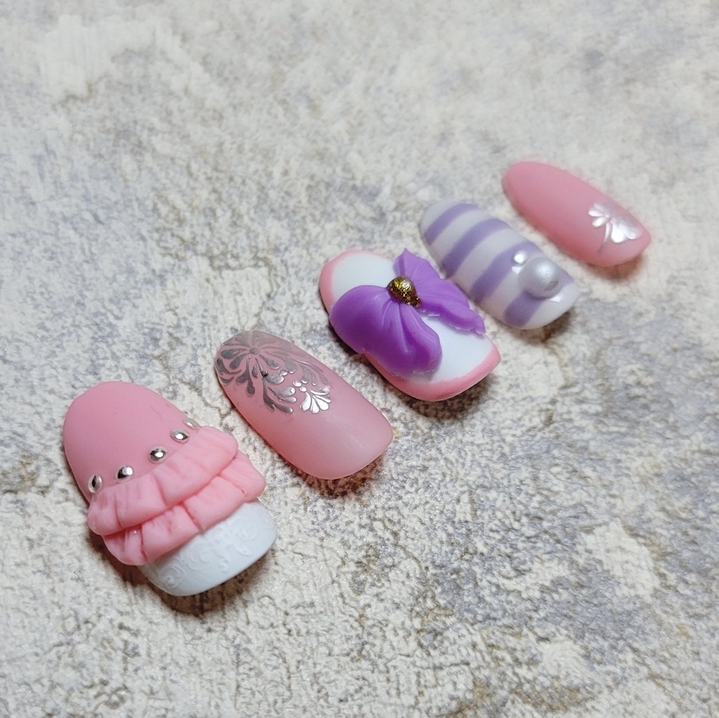 非公式 第五人格 心眼 目覚ましたくない女の子 イメージネイル Rizun Nail Booth 非公式 第五人格 心眼 目覚ましたくない女の子 イメージネイル Rizun Nail Booth