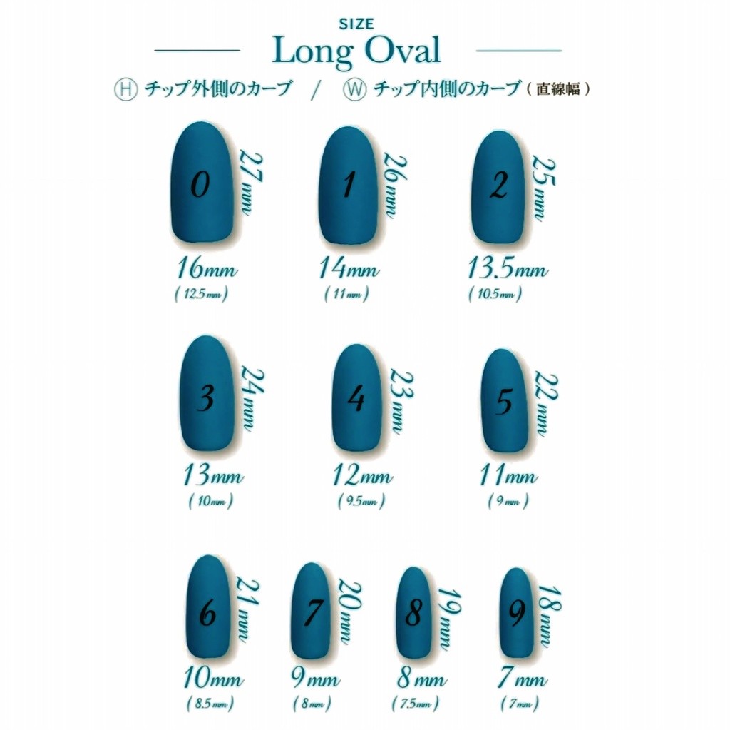 測定用ネイルチップ