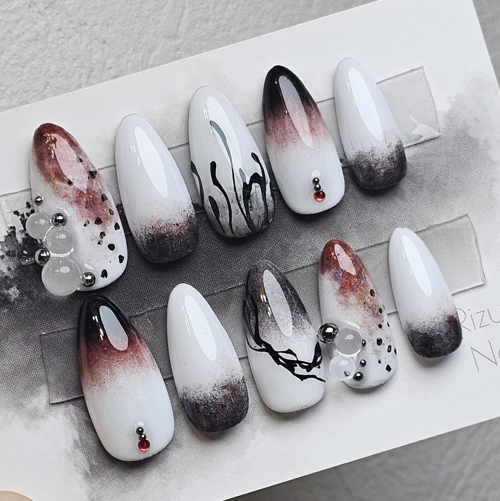 非公式 第五人格 黄衣の王 災厄の主 ネイルチップ