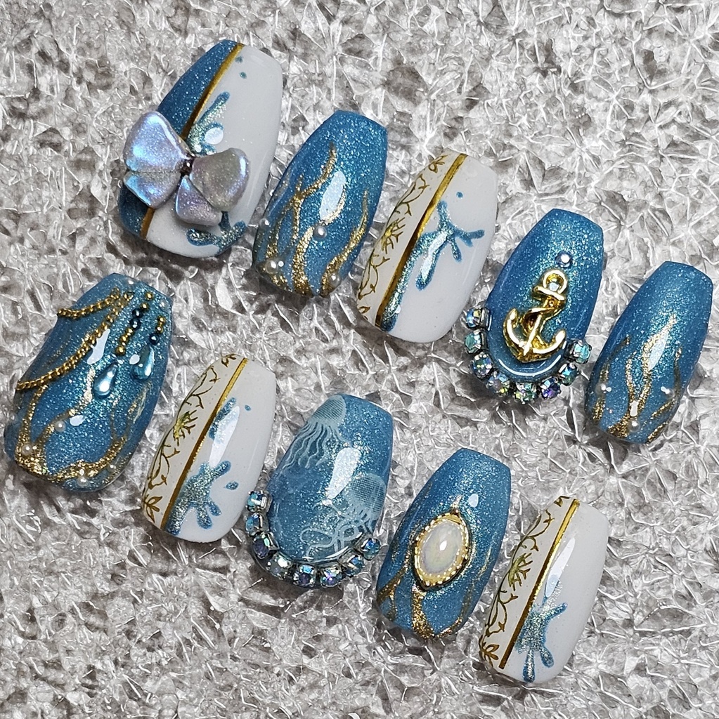 非公式 第五人格 作曲家 幽霊船の帆 ネイルチップ