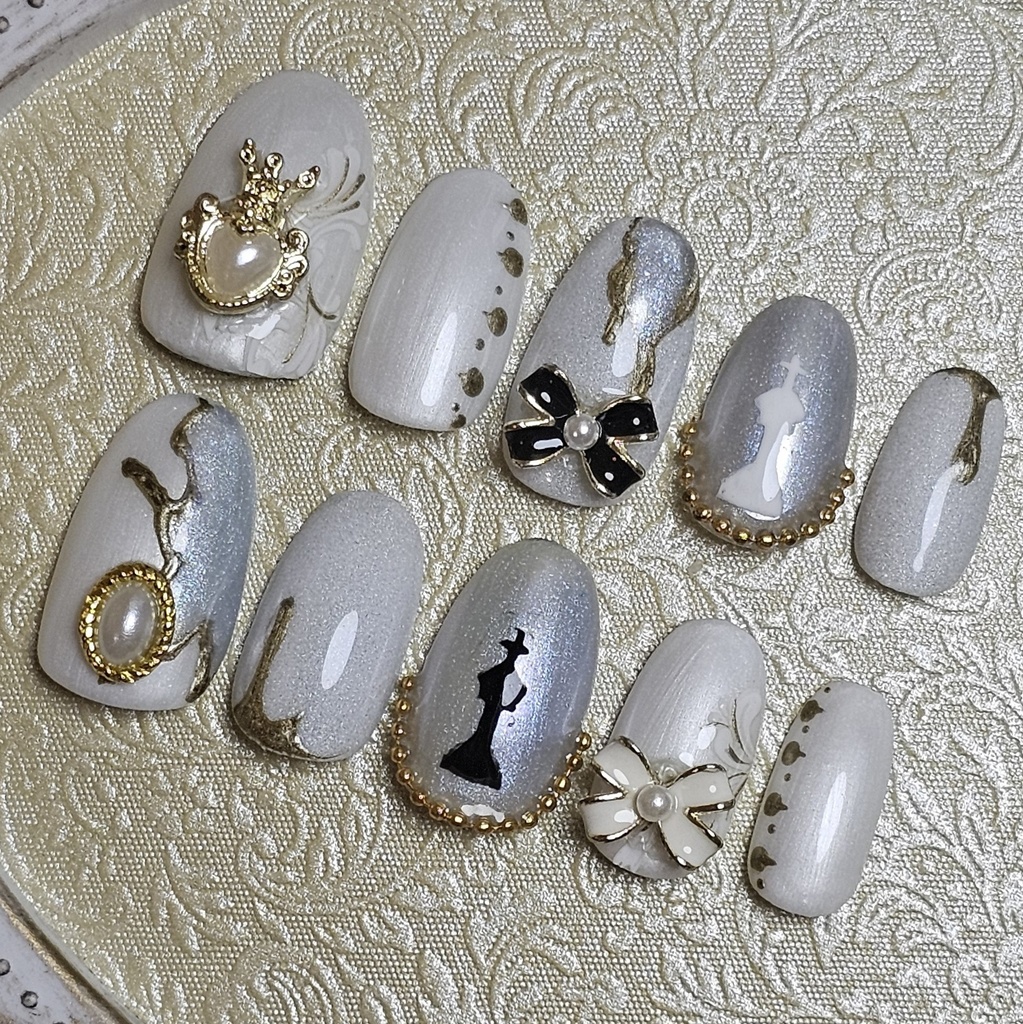 非公式 第五人格 人形師 KING-h1 ネイルチップ