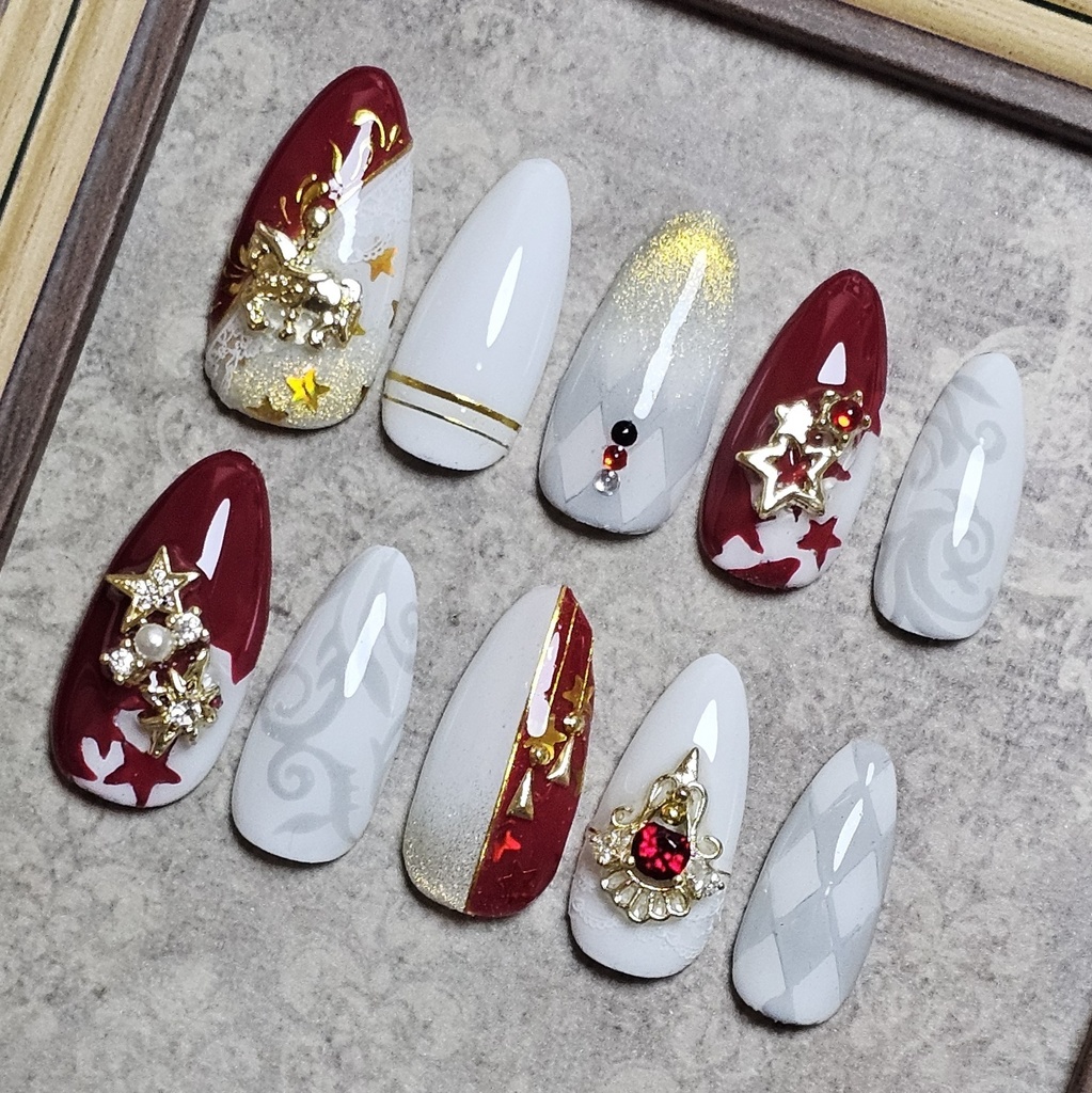 非公式 第五人格 フラバルー 星の王 ネイルチップ