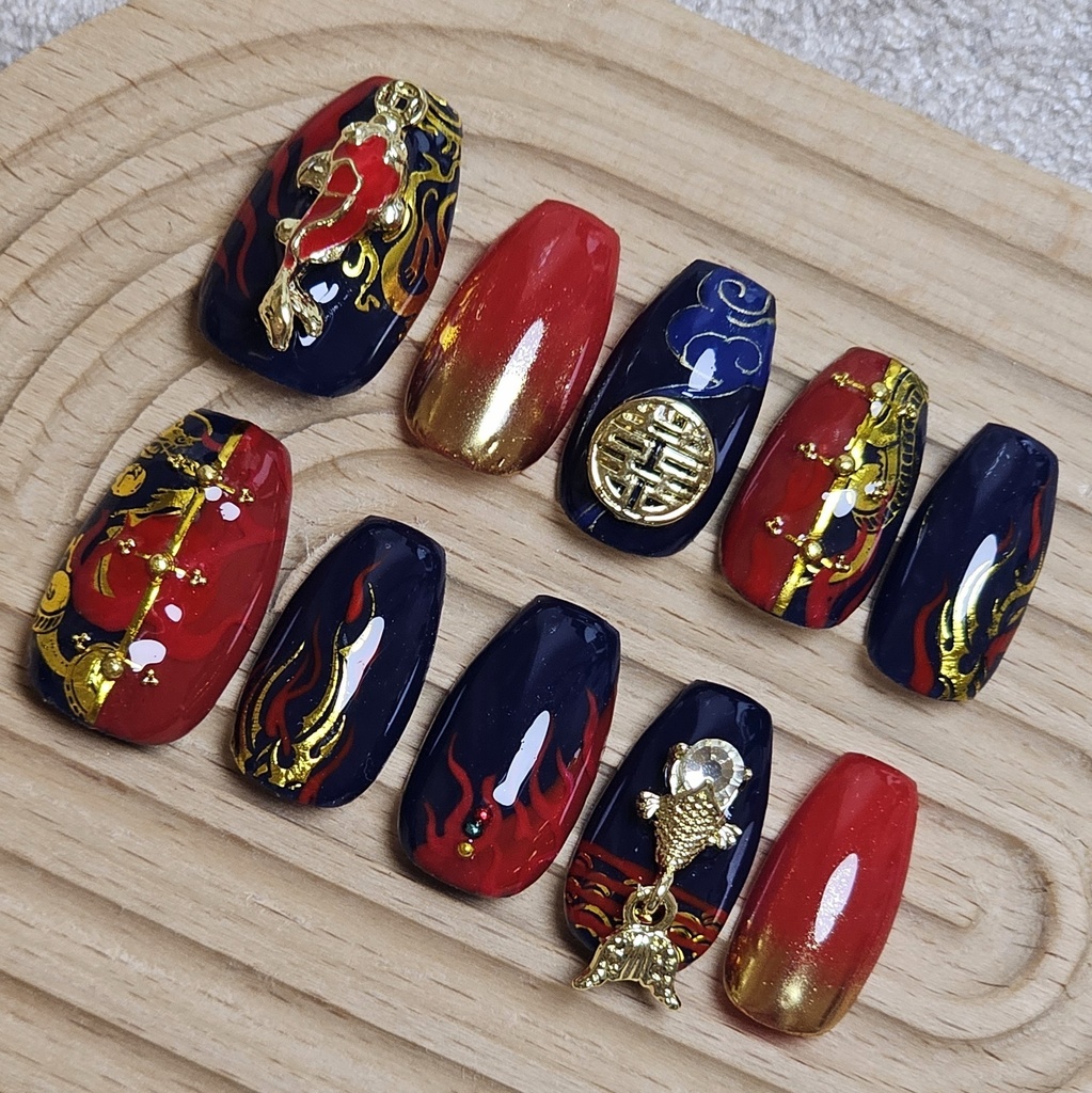 非公式 第五人格 曲芸師 祈雨珠 ネイルチップ