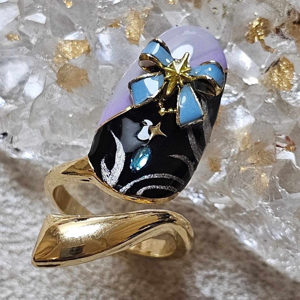 非公式 にじさんじ 榊ネス ネイルリング