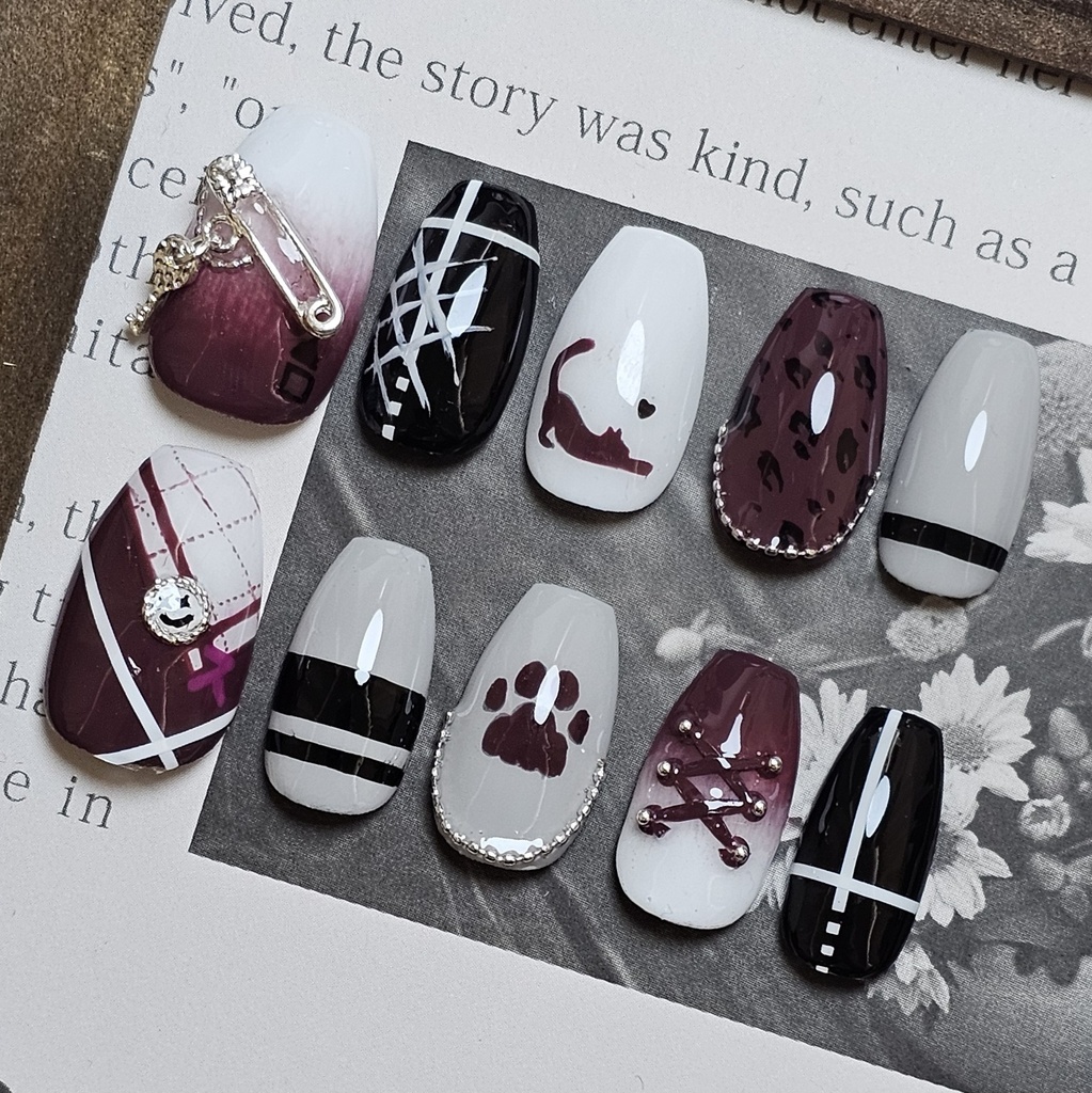 非公式 にじさんじ 佐伯イッテツ ネイルチップ