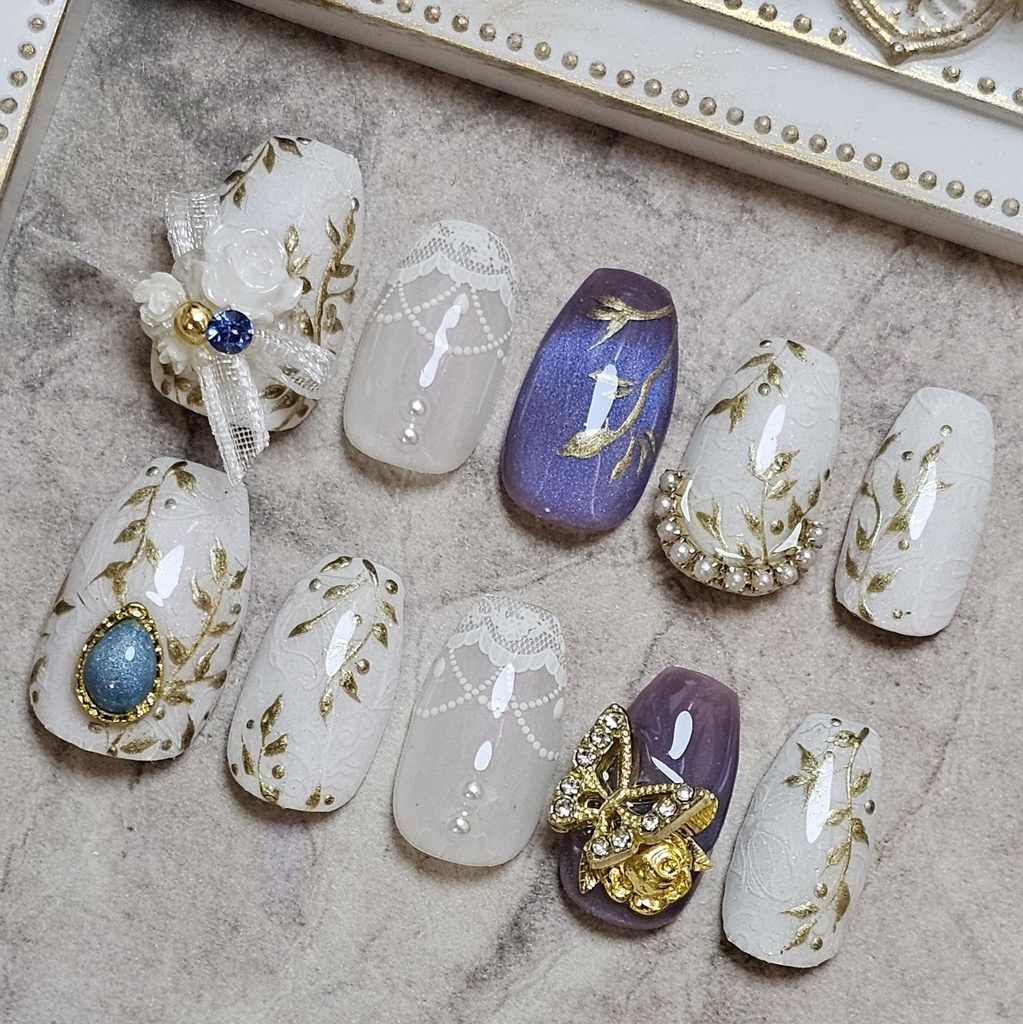 非公式 第五人格 調香師 今宵こそ ネイルチップ