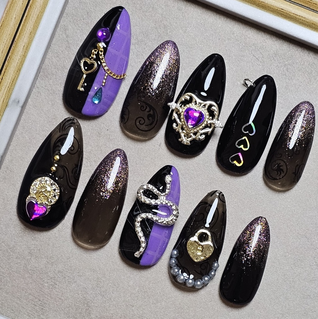 非公式 第五人格 機械技師 鍵芯 ネイルチップ