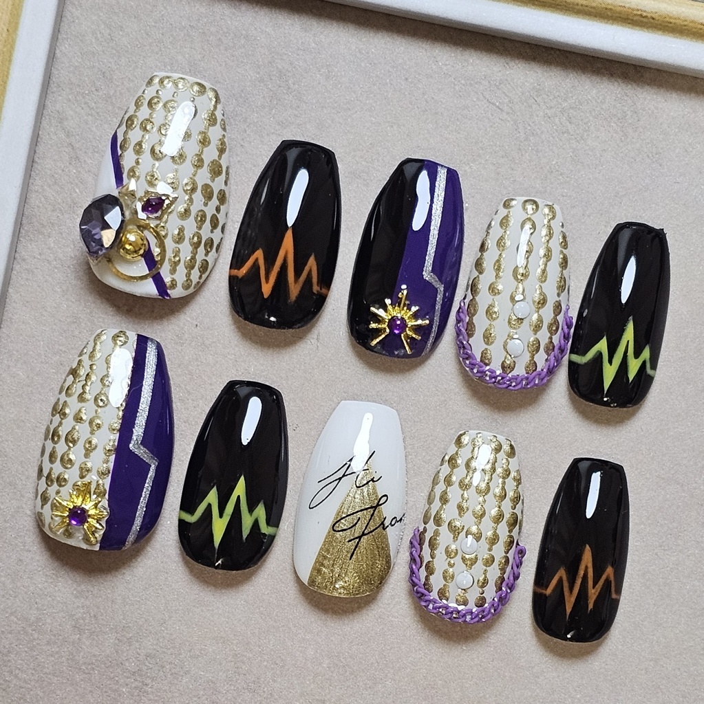 非公式 第五人格 一等航海士 海賊チャンネル ネイルチップ