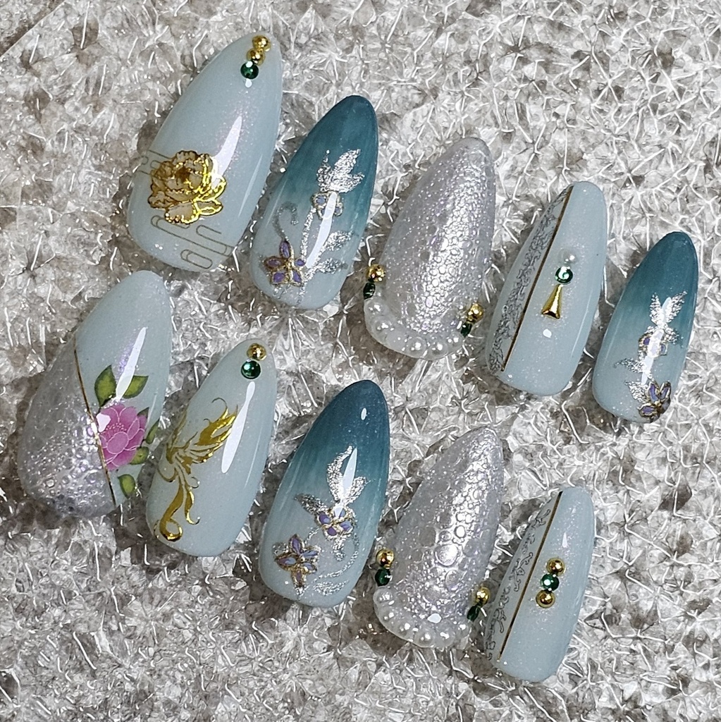 非公式 第五人格 夢の魔女 天を補う ネイルチップ