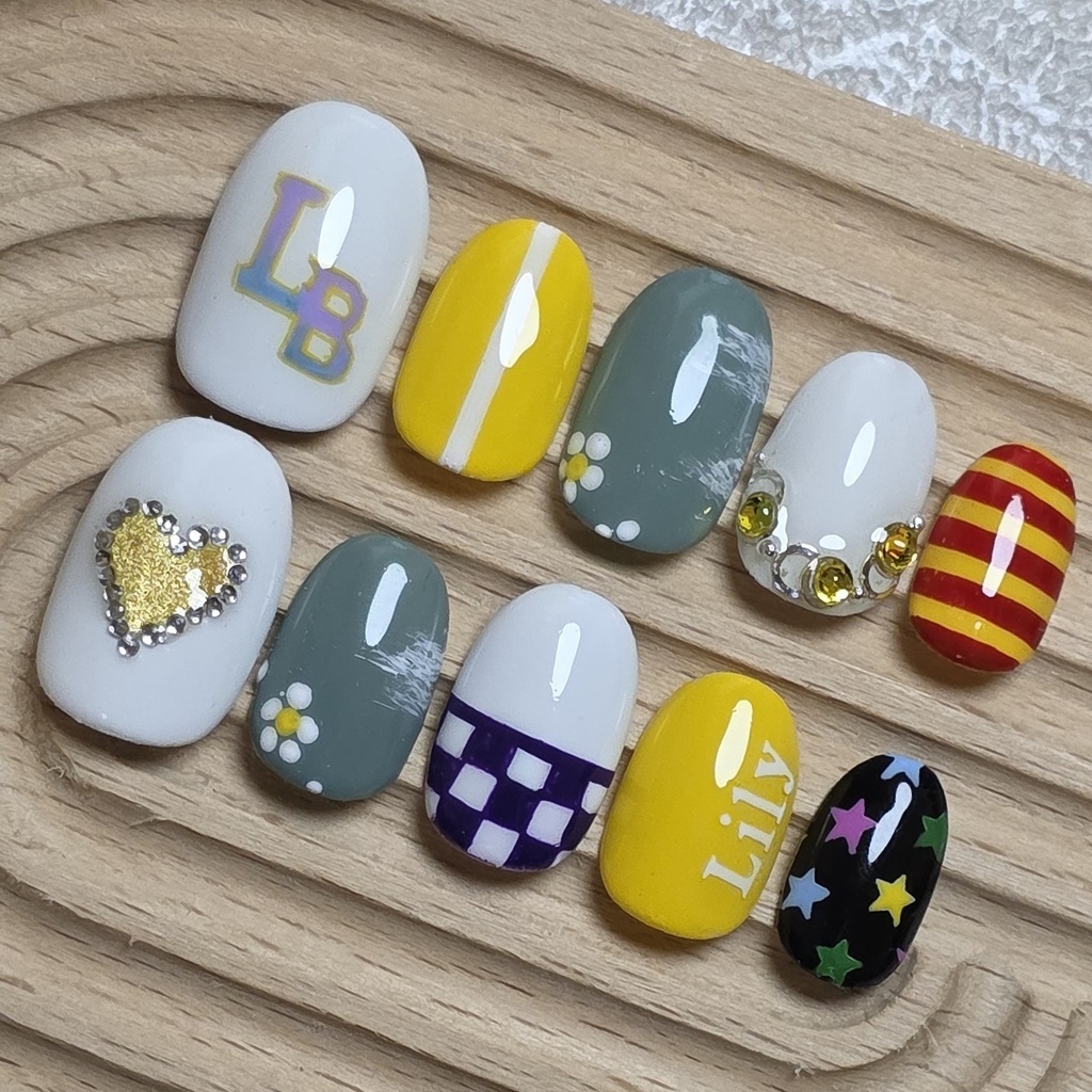 非公式 第五人格 応援団 OPH.LILY ネイルチップ