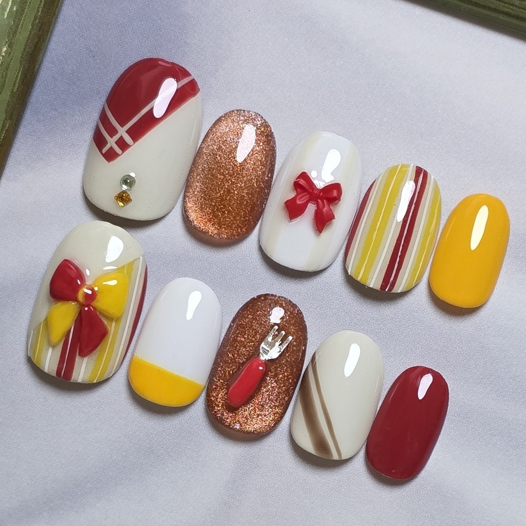 非公式 にじさんじ 雲母たまこ ネイルチップ