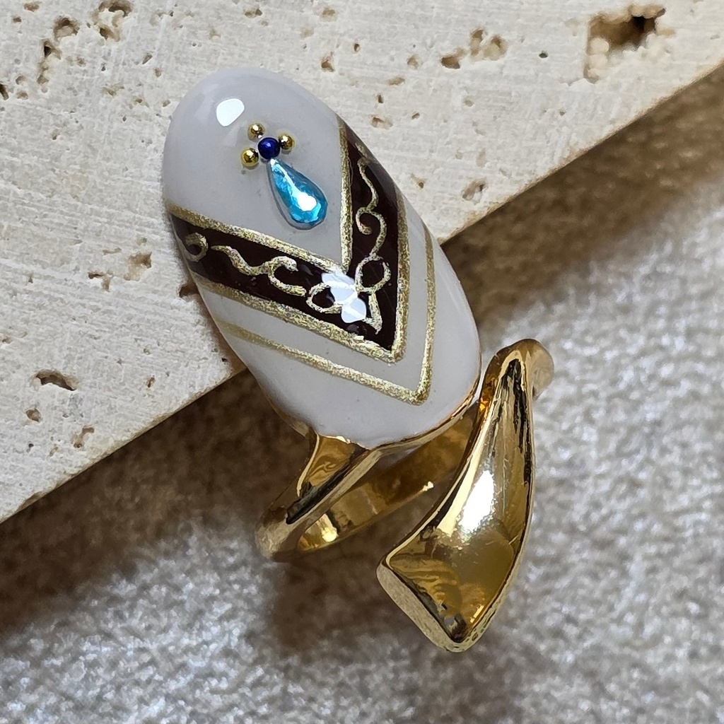 非公式 にじさんじ イブラヒム ネイルリング