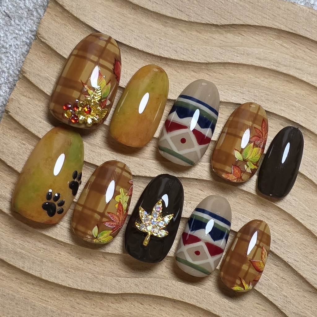 非公式 第五人格 ポストマン 秋の随想 ネイルチップ