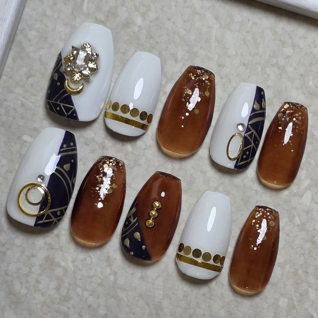 非公式 第五人格 呪術師 祝祷 ネイルチップ