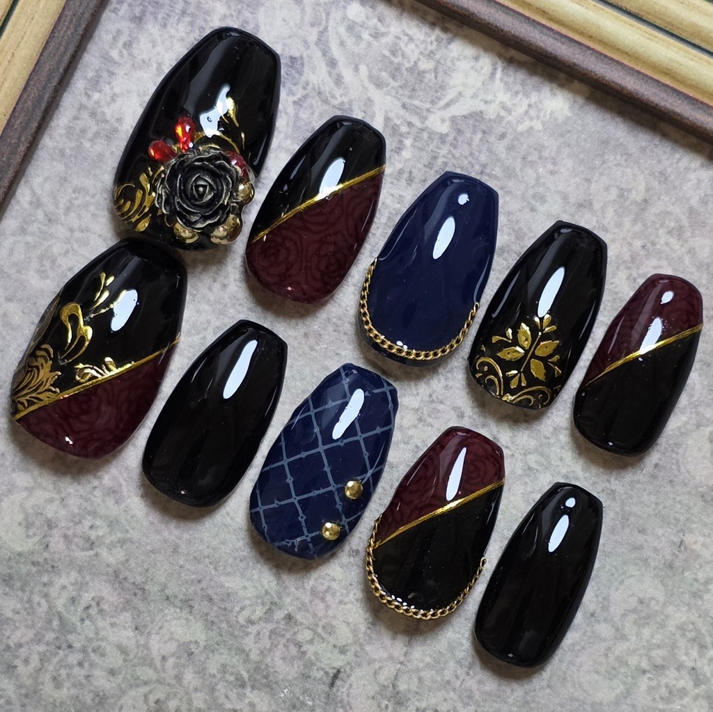 非公式 第五人格 カウボーイ 教鞭 ネイルチップ