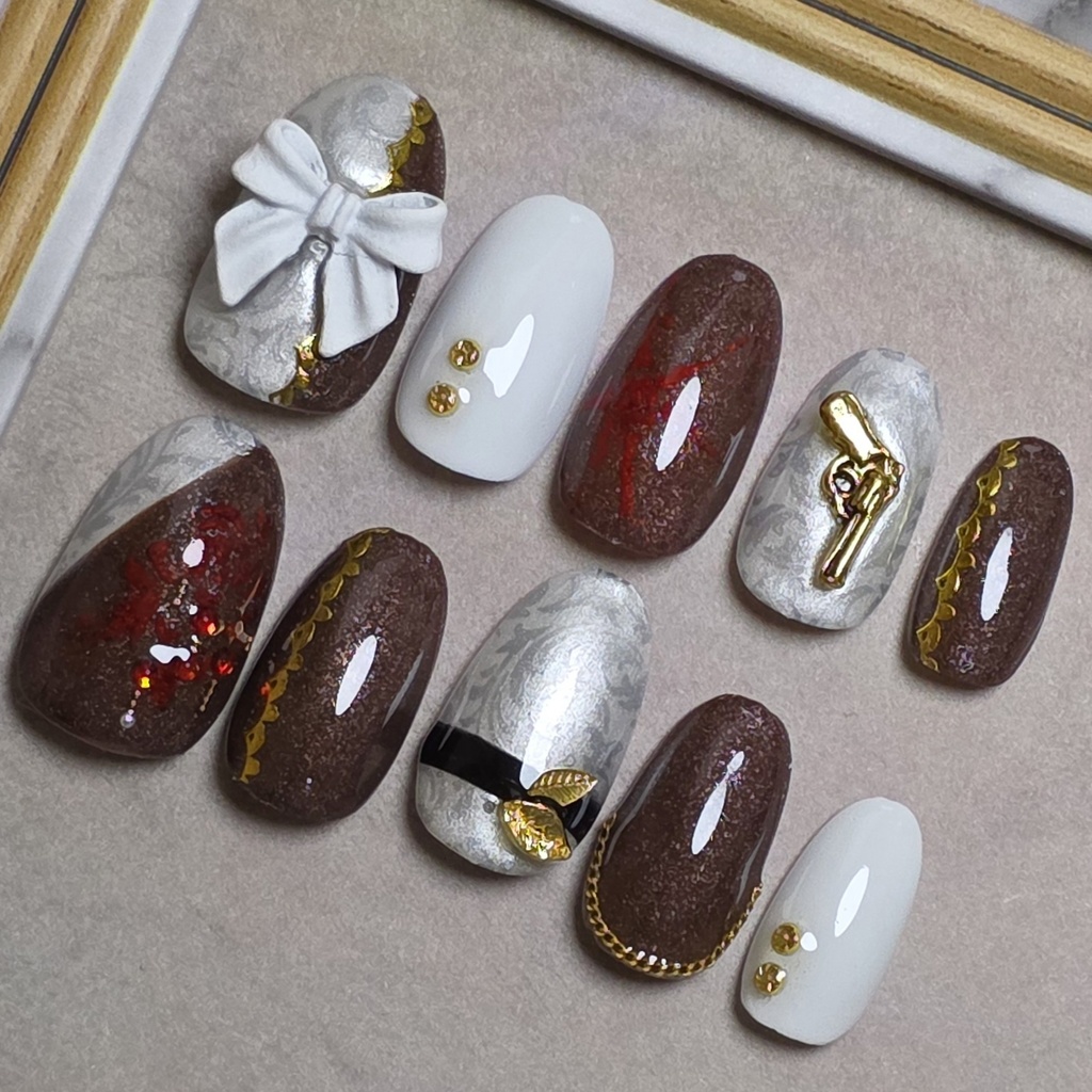 非公式 第五人格 弁護士 ウェルテル ネイルチップ