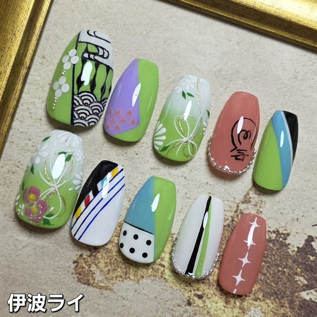 非公式 にじさんじ Dytica HappyPack2025 ネイルチップ