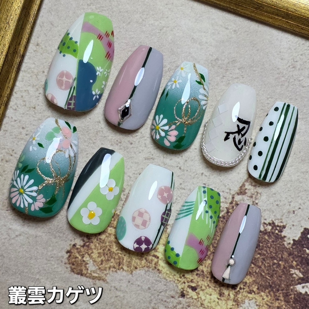 非公式 にじさんじ Dytica HappyPack2025 ネイルチップ