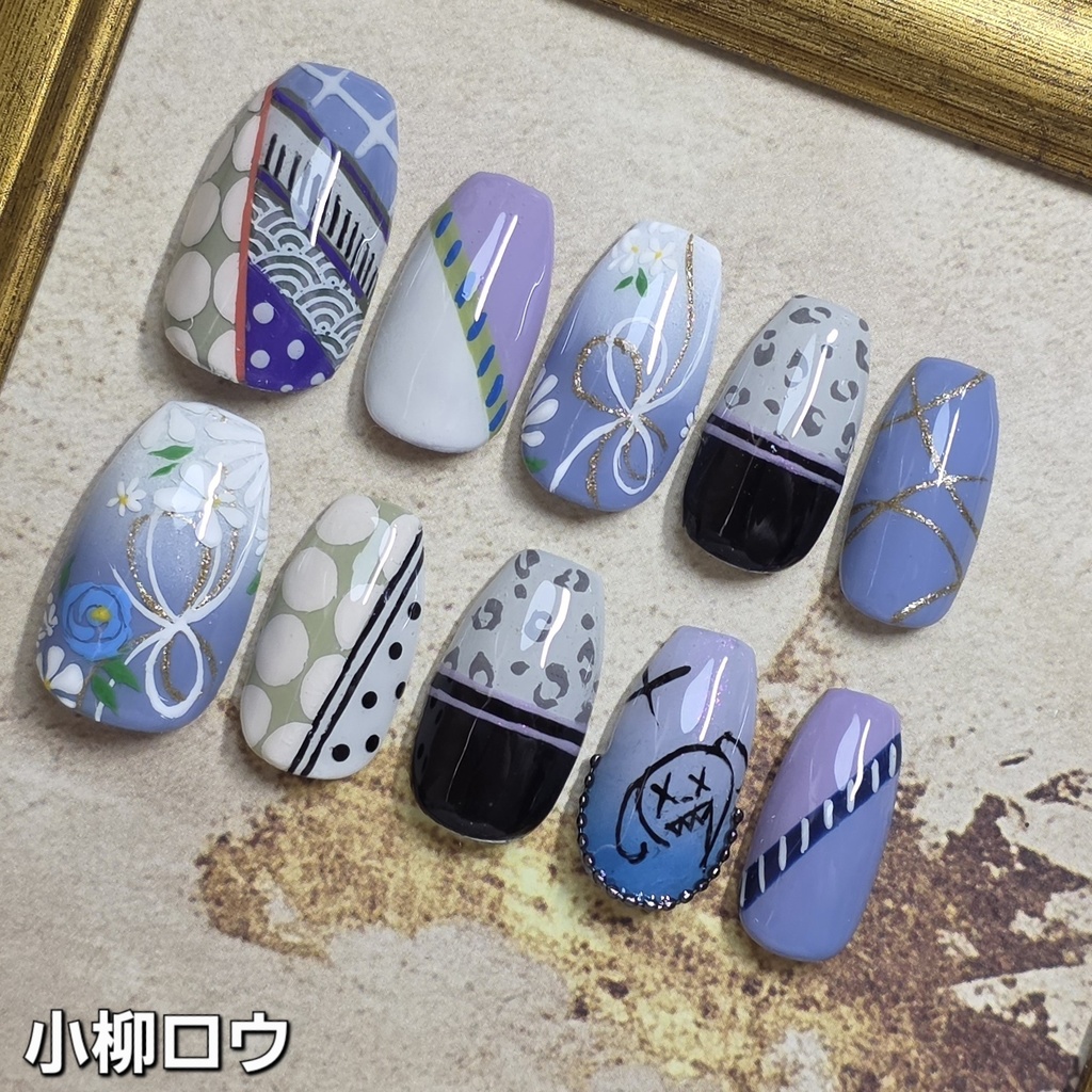 非公式 にじさんじ Dytica HappyPack2025 ネイルチップ