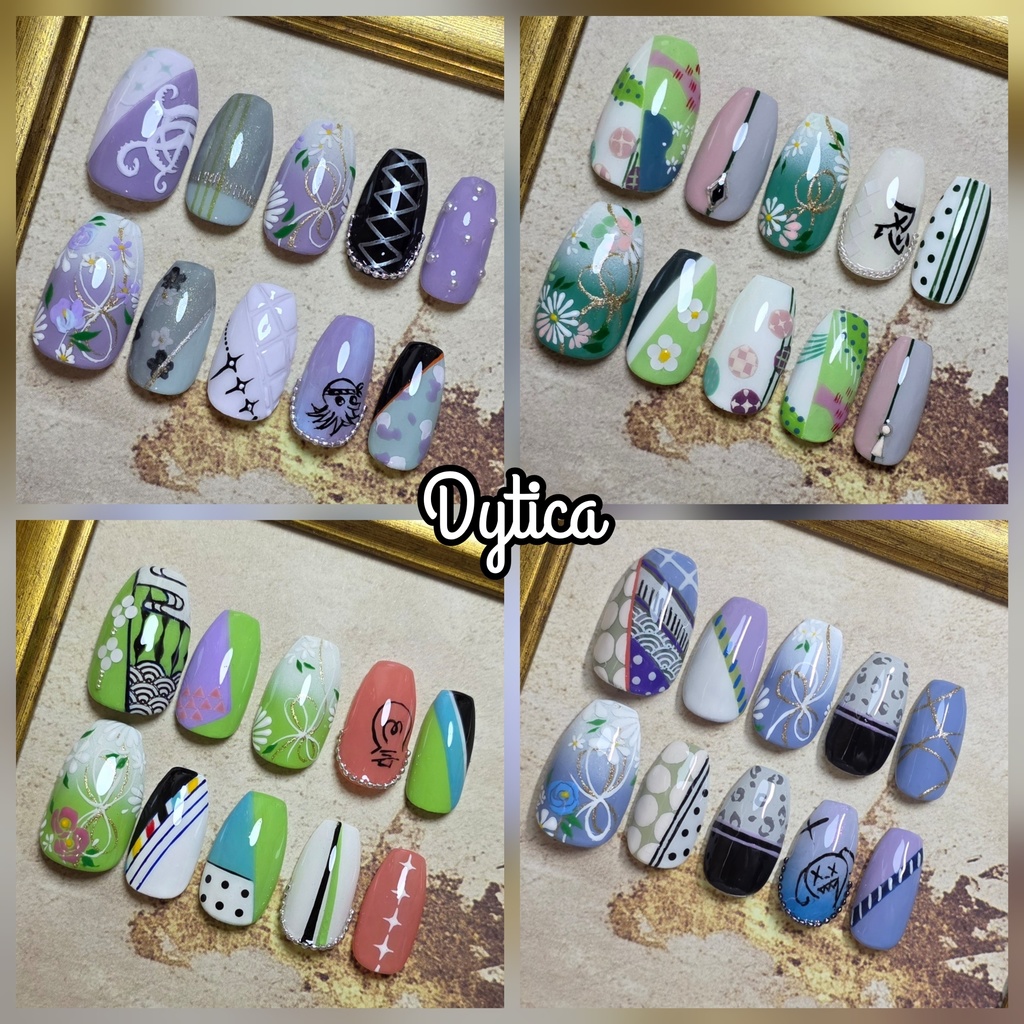 非公式 にじさんじ Dytica HappyPack2025 ネイルチップ