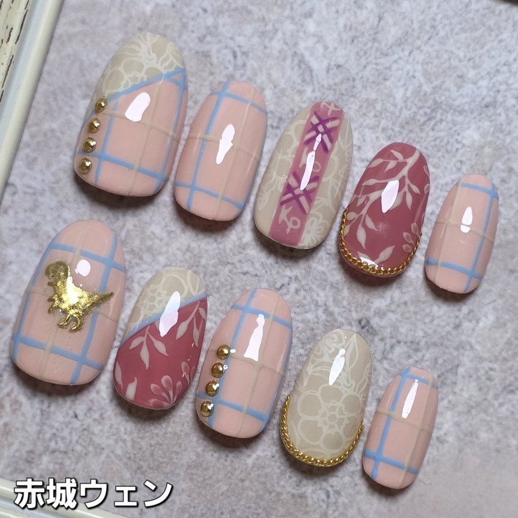 非公式 にじさんじ Oriens 2ndAnniversaryネイルチップ