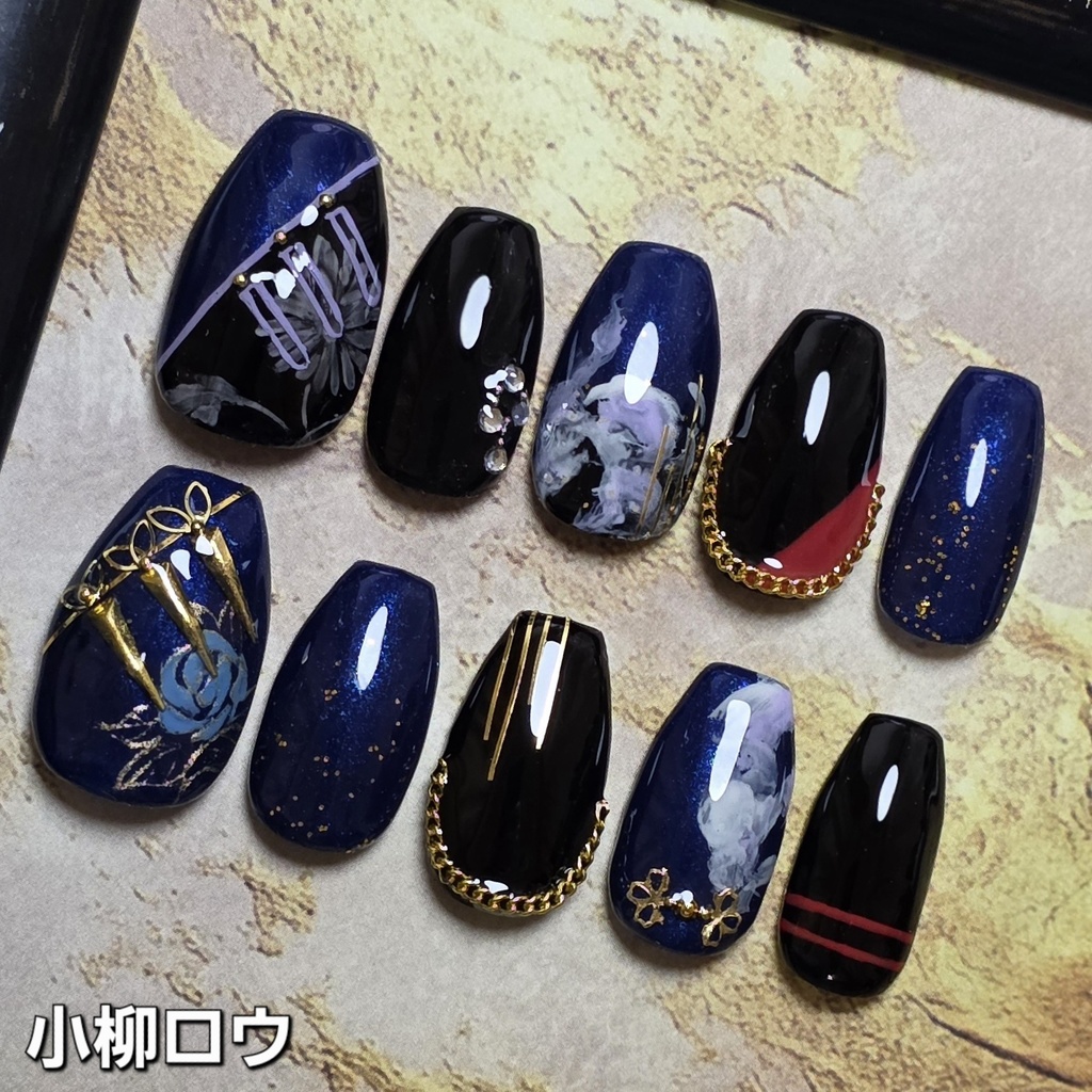 非公式 にじさんじ Dytica 2nd Anniversary ネイルチップ