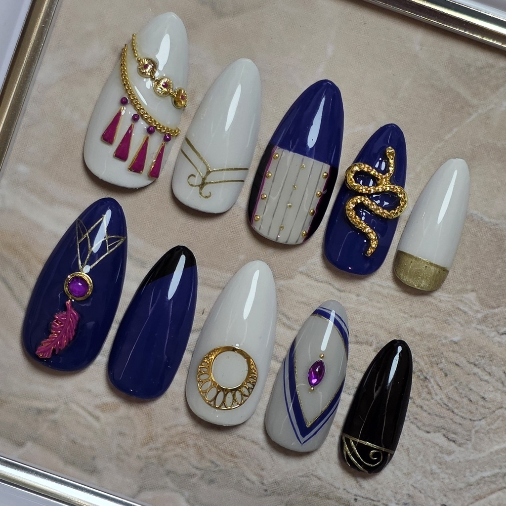 非公式 にじさんじ ヴェザリウス バンテージ ネイルチップ