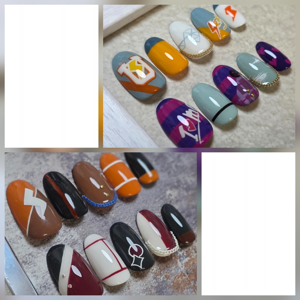 非公式 にじさんじ リトテツ ネイルチップ