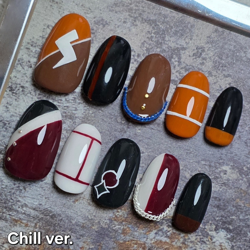 非公式 にじさんじ リトテツ ネイルチップ