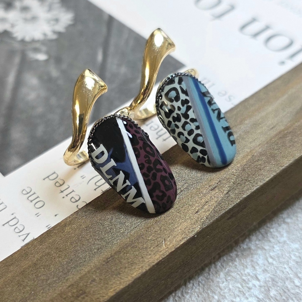 非公式 にじさんじ DLNM- Leopard Braw - ネイルリング