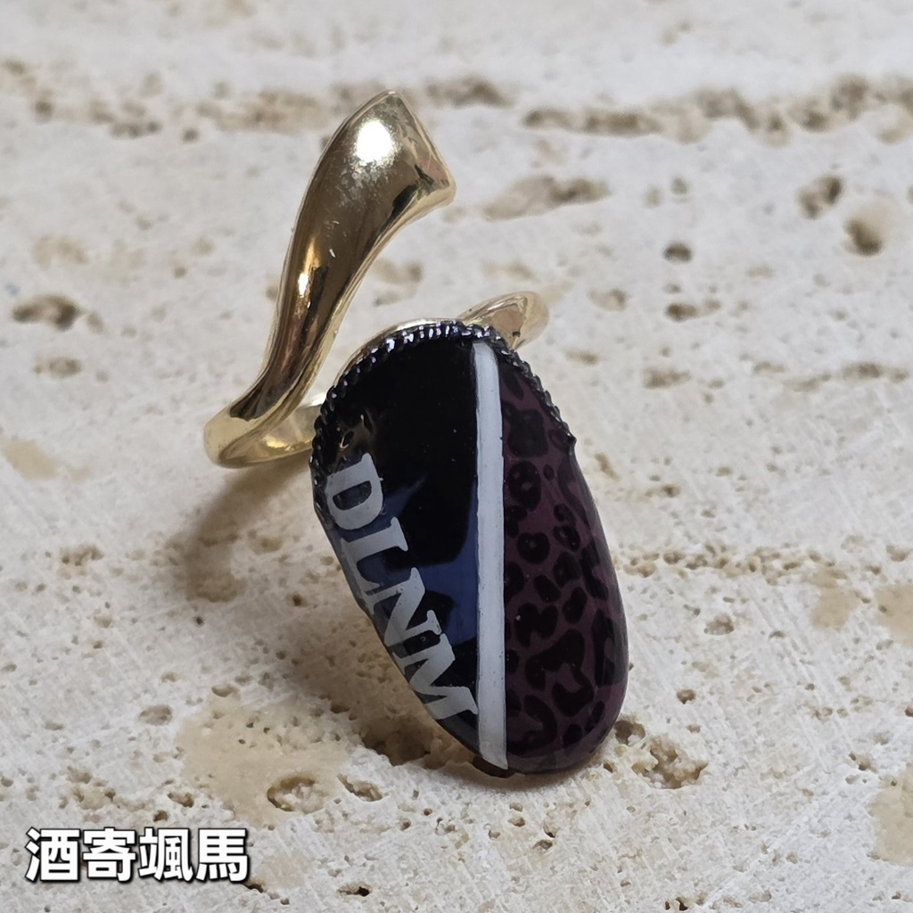 非公式 にじさんじ DLNM- Leopard Braw - ネイルリング