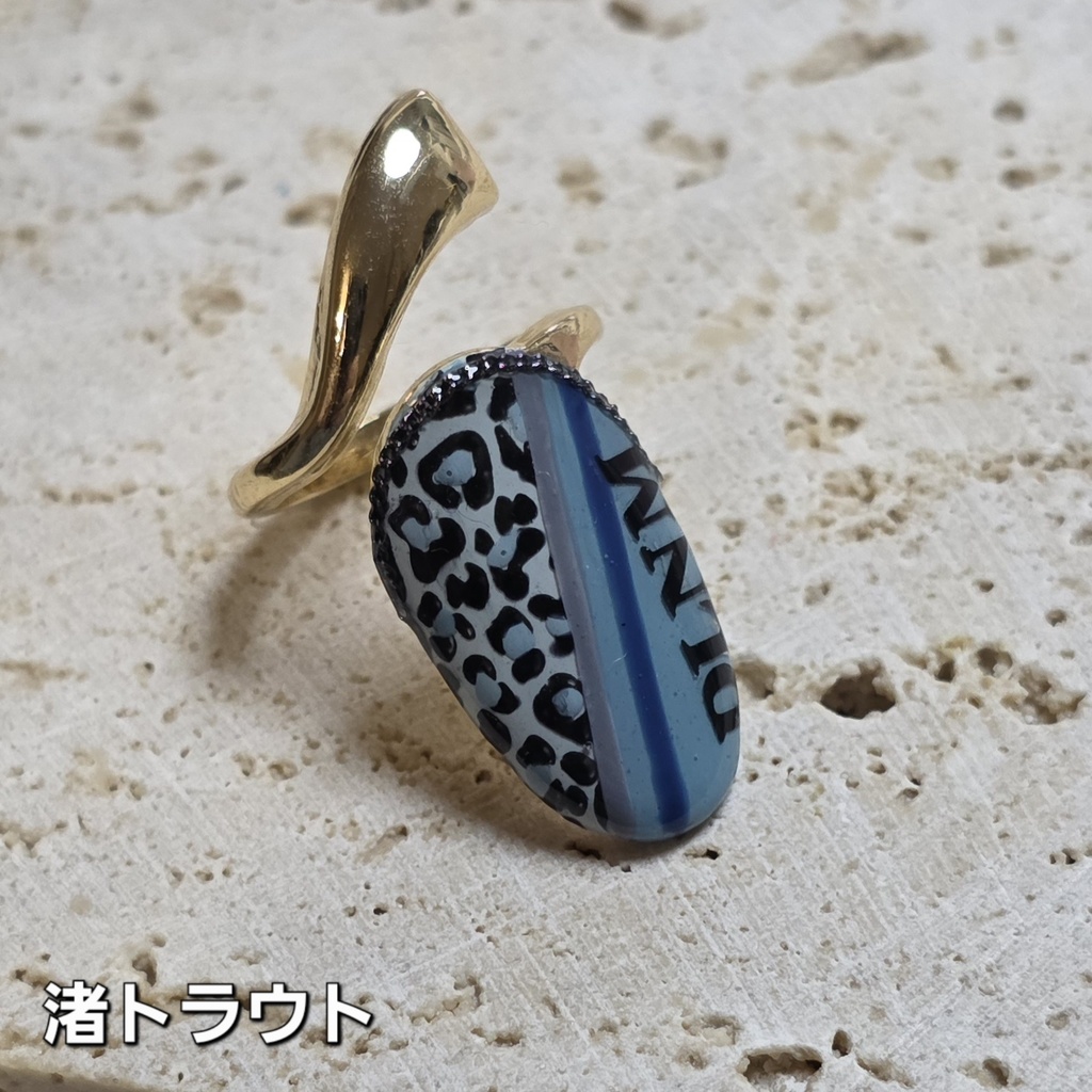 非公式 にじさんじ DLNM- Leopard Braw - ネイルリング